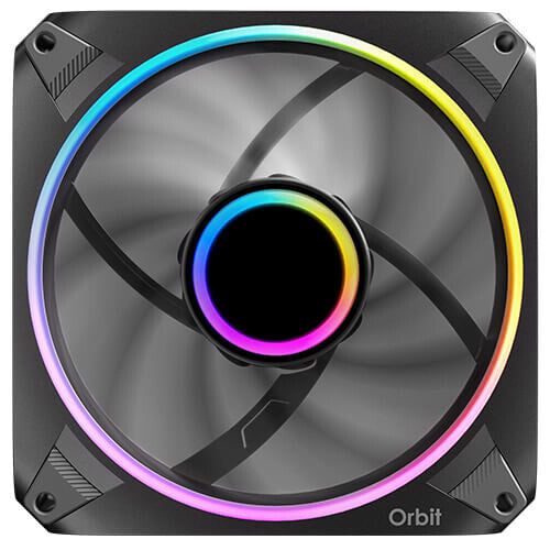 Antec Orbit 120 ARGB FAN Computer case 12 cm Black