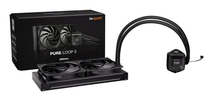 be quiet! PURE LOOP 3 Processor All-in-one liquid cooler 14 cm Black