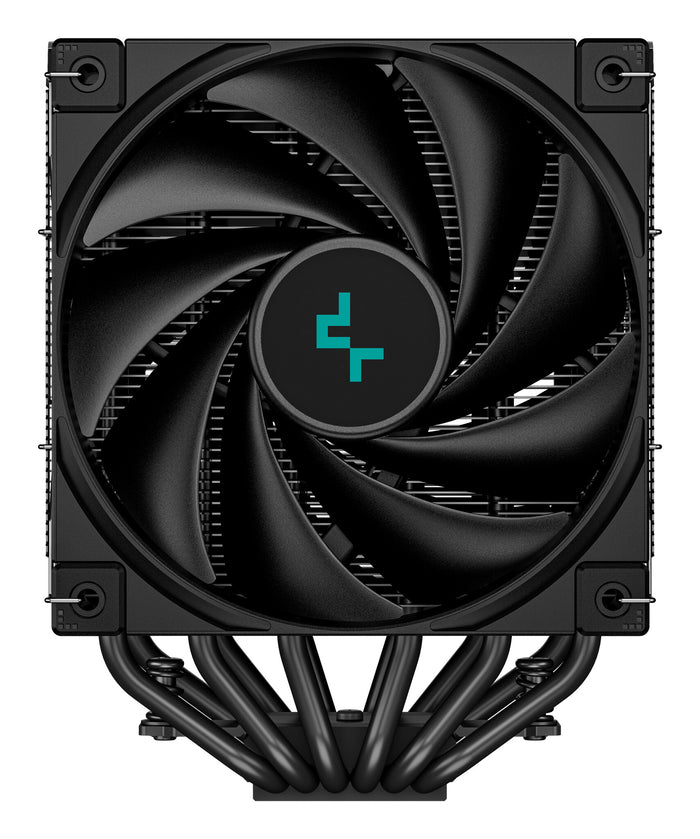 DeepCool AK620 Digital CPU Cooler, Black, 2x 120mm Fan, Dual Tower, ARGB, 6x Direct Touch Copper Heatpipes, Intel/AMD