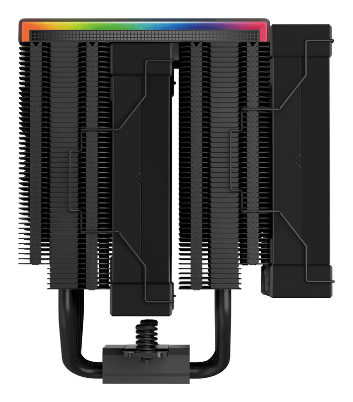 DeepCool AK620 Digital CPU Cooler, Black, 2x 120mm Fan, Dual Tower, ARGB, 6x Direct Touch Copper Heatpipes, Intel/AMD