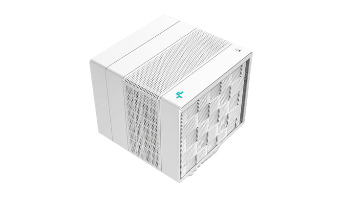DeepCool ASSASSIN IV Universal Socket 140mm PWM 1400RPM Fan CPU Cooler, White, armed with seven heat pipes and newly designed 120 and 140mm FDB fans