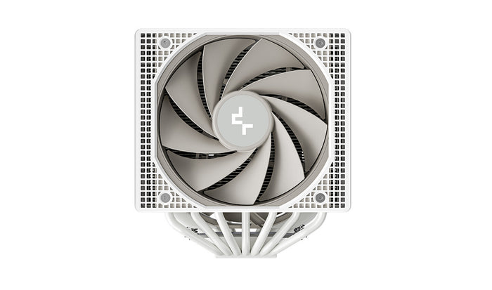 DeepCool ASSASSIN IV Universal Socket 140mm PWM 1400RPM Fan CPU Cooler, White, armed with seven heat pipes and newly designed 120 and 140mm FDB fans
