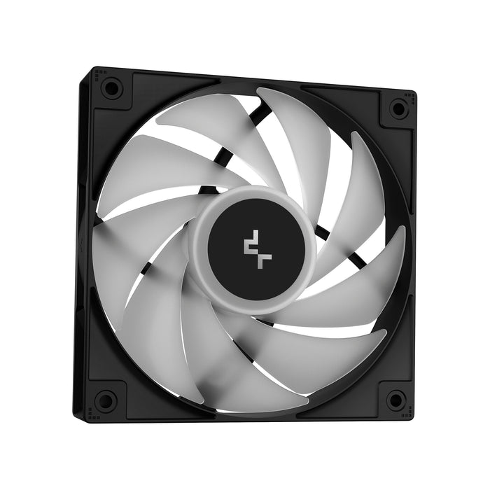 DeepCool LE240 V2 240mm Liquid CPU Cooler, Dual 120mm ARGB Fans, Anti-Leak Tech, Quiet Pump, High Performance for Intel & AMD Sockets