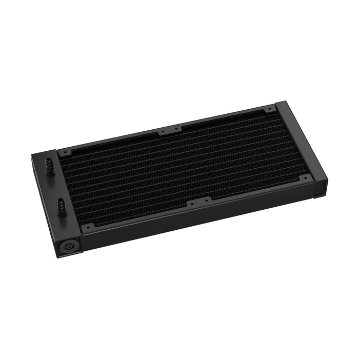 DeepCool LE240 V2 240mm Liquid CPU Cooler, Dual 120mm ARGB Fans, Anti-Leak Tech, Quiet Pump, High Performance for Intel & AMD Sockets
