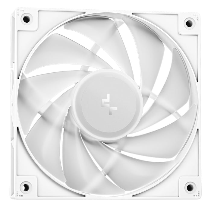 DeepCool LE360 V2 White 360mm Liquid CPU Cooler, Triple 120mm ARGB Fans, Anti-Leak Tech, Quiet High-Performance Pump, Compatible with Intel & AMD Sockets