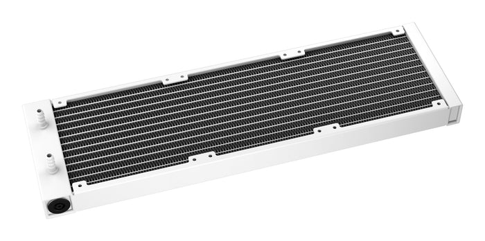 DeepCool LE360 V2 White 360mm Liquid CPU Cooler, Triple 120mm ARGB Fans, Anti-Leak Tech, Quiet High-Performance Pump, Compatible with Intel & AMD Sockets