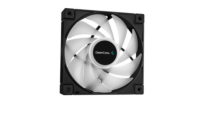 DeepCool LS520 Premium AiO Liquid CPU Cooler, Universal Socket, 240mm Radiator, PWM 2250RPM Cooling Fans, Addressable RGB LED Lighting, Fully Customizable Infinity Mirror Cap Design, Black Version