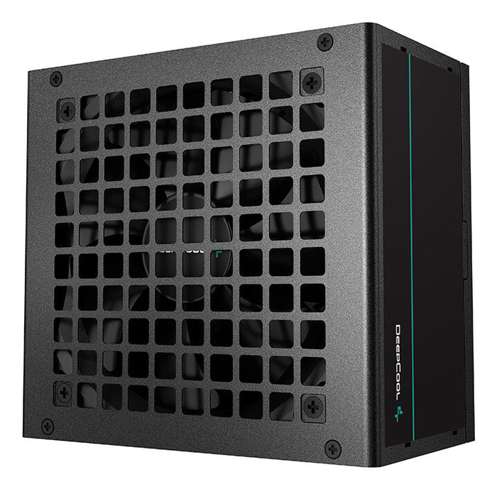 DeepCool PF400 80 PLUS Standard Power Supply 400W, Silent Hydraulic Bearing Fan, Reliable Protection, Flat Black Cables, 85% Efficiency