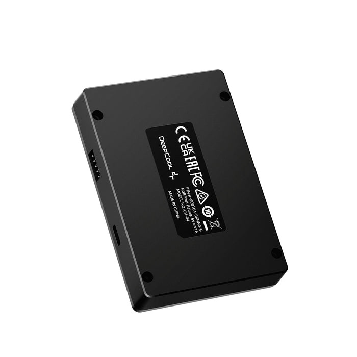 DeepCool USB HUB 4 ports, Easy Setup, Plug-and-play, Windows, macOS Compatibility, Connecting Multiple USB Devices, Black