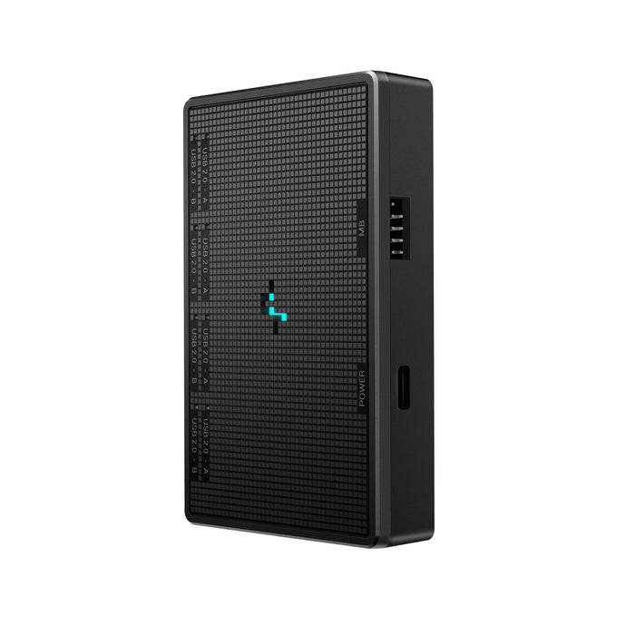 DeepCool USB HUB 4 ports, Easy Setup, Plug-and-play, Windows, macOS Compatibility, Connecting Multiple USB Devices, Black