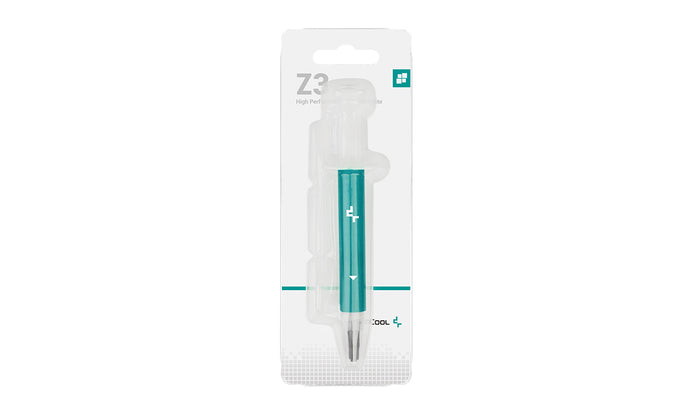 DeepCool Z3 Thermal Compound Syringe, 6.5g, Silver Grey, High Performance with Excellent Thermal Conductivity, High Compatibility for Most CPU Coolers