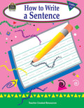 How to Write a Sentence Grades 1-3 Ebook
