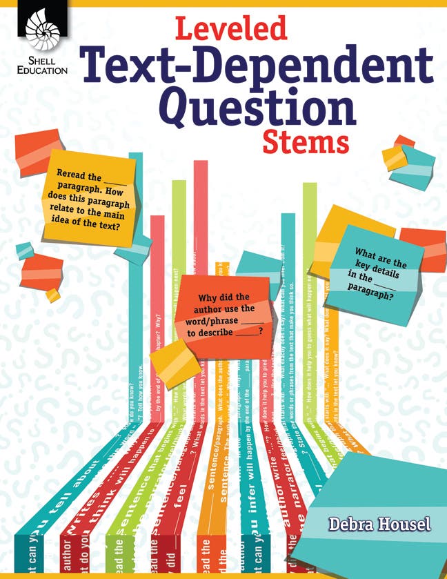 Leveled Text-Dependent Question Stems Ebook