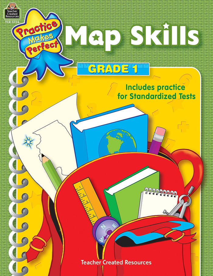 Map Skills Grade 1 Ebook