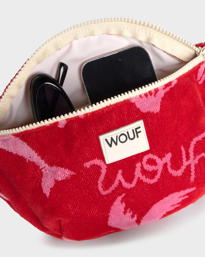 Red & Pink Tulum Bum Bag