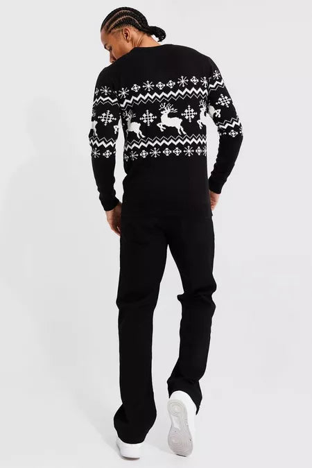 UNICORN Men's sweater Christmas pattern Christmas s m l xl xxl