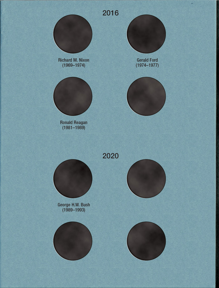 Whitman Folder Presidential Dollar #2 2012- #2182